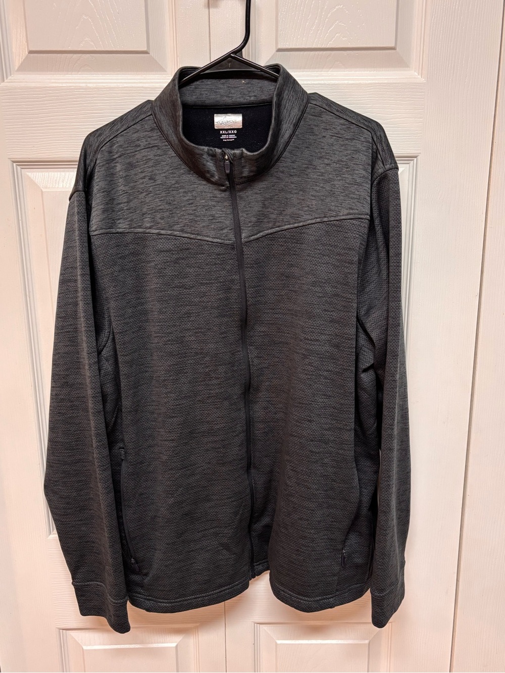 Greg Norman Men's EUC Full-Zip Performance Jacket - Dark Gray